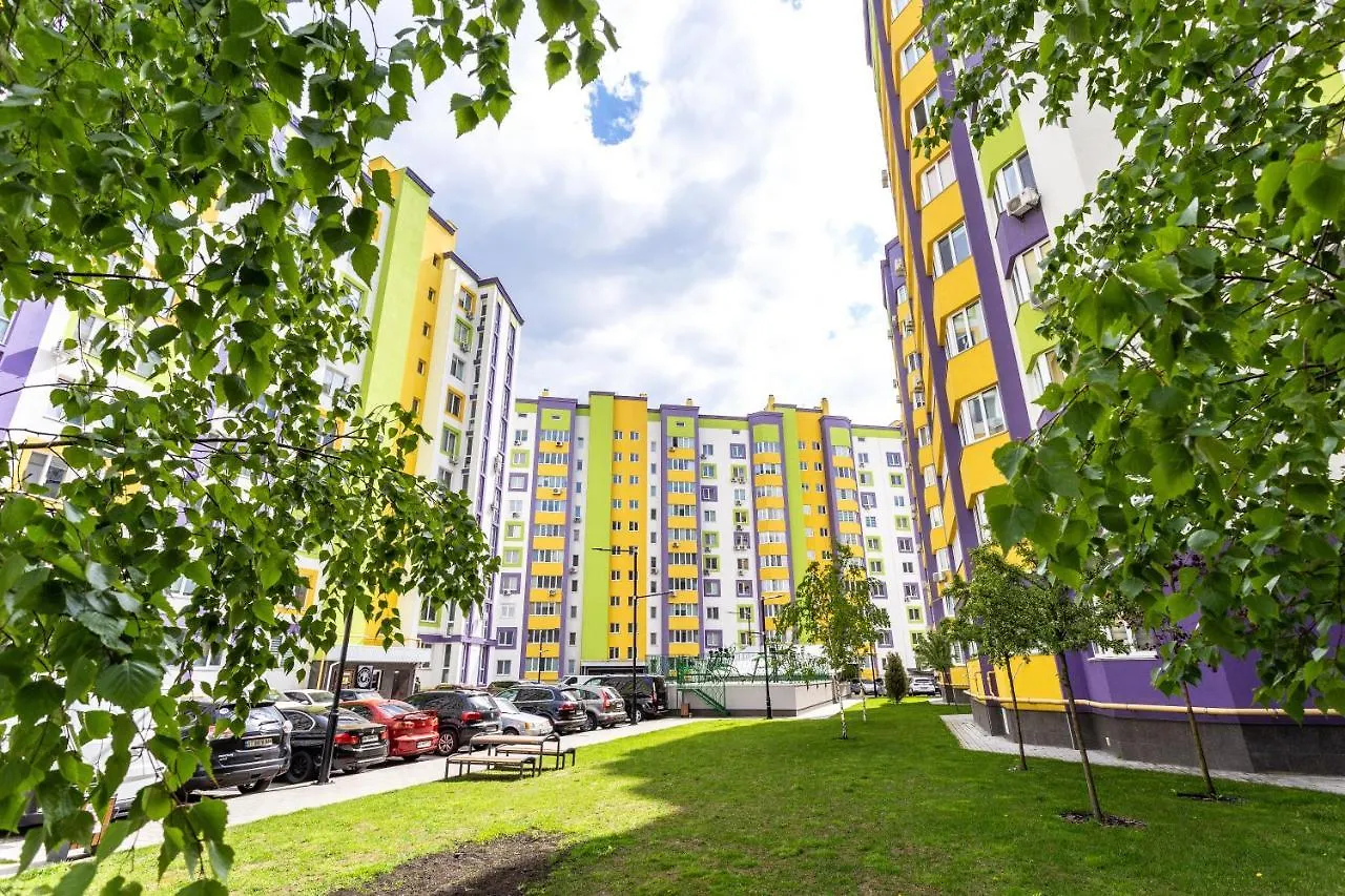 Apartment 0157 Сучасні Нові Апартаменти Жк Щасливий Kyiv